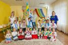 Група середнього дошкільного віку № 2. Дмитрик разом із своїм татом. Габай Олександр Іванович - учасник антитерористичної операції